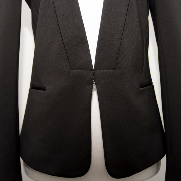 Zara Classic Black Suit Jacket - Picture 4 of 7